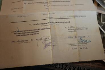 kleiner Teilnachlass Ritterkreuzträger Heinrich Wiese 67-teilig